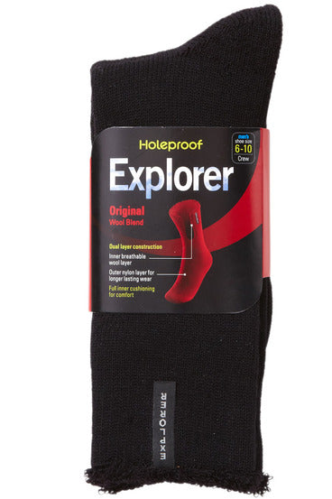 Explorer Black Socks