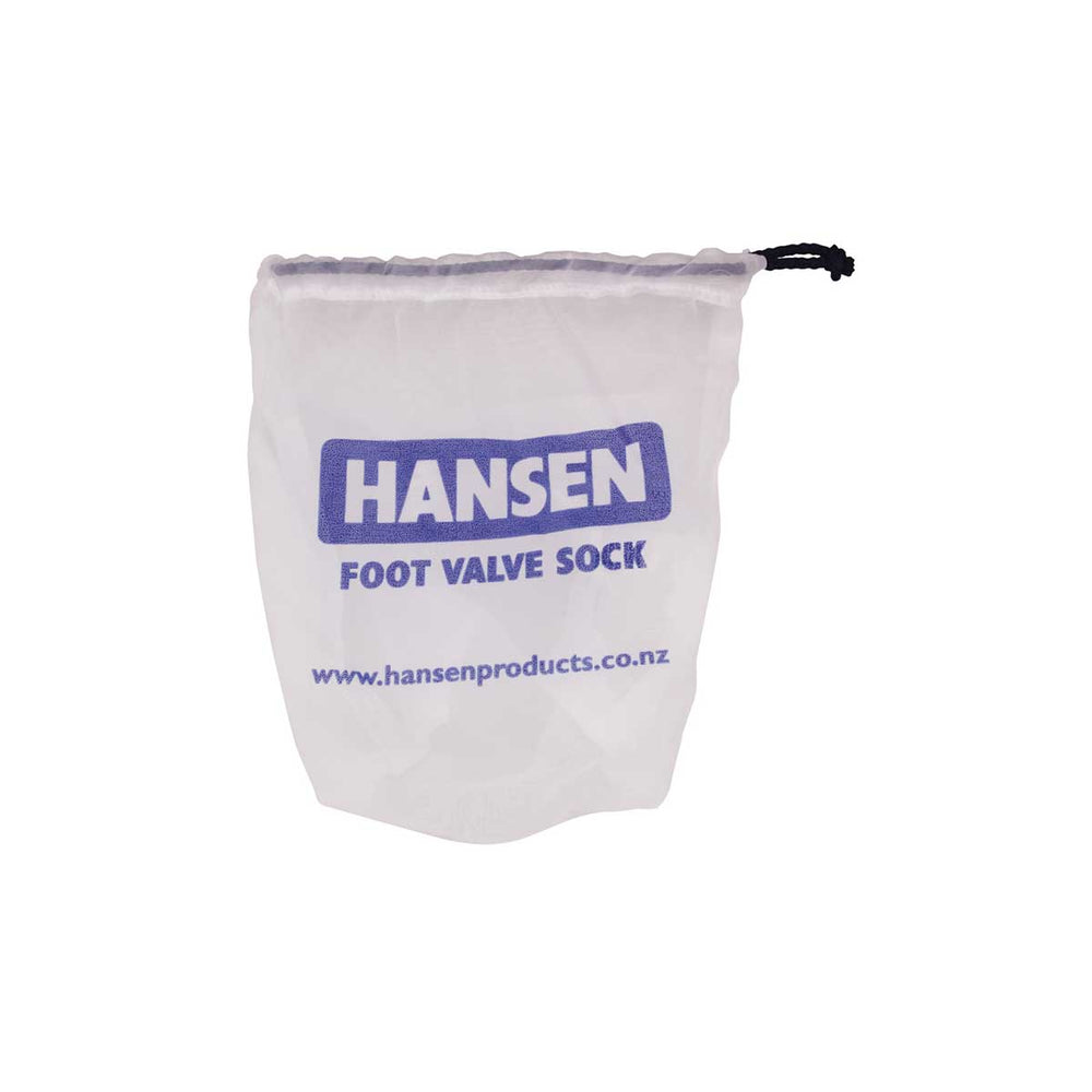 Hansen Foot Valve Filter Sock